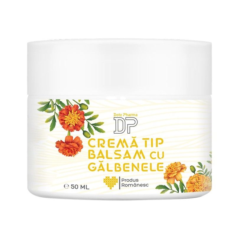 Crema tip Balsam cu Extract de Galbenele 50ml Dotz Pharma
