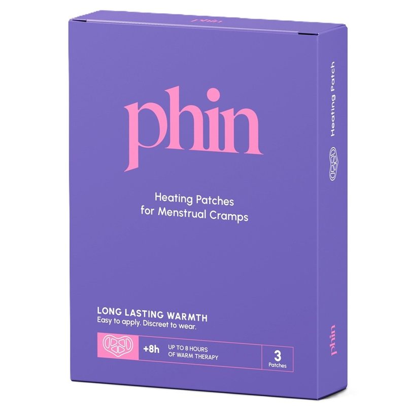 Plasturi Termici pt Crampe Menstruale x 3buc Phin