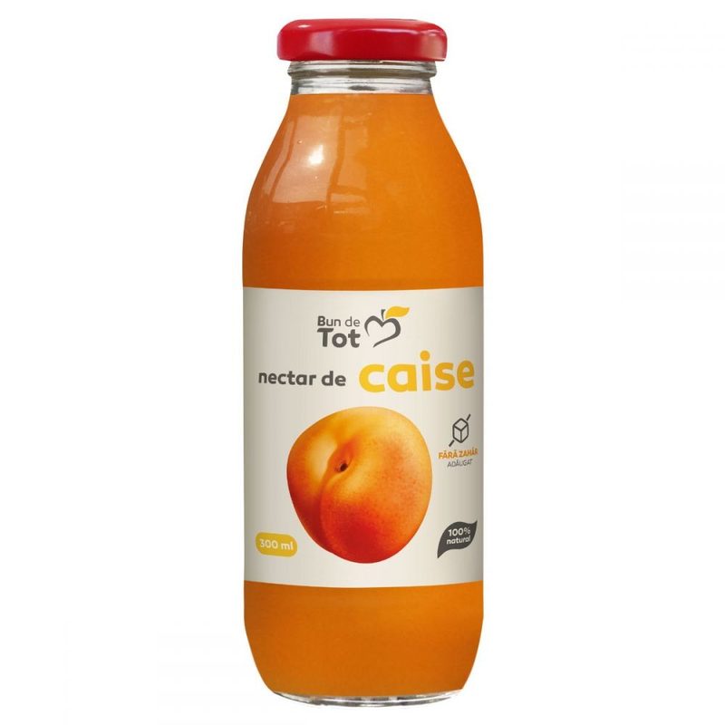 Dacia Plant BunDeTot Nectar Caise fara Zahar 300ml