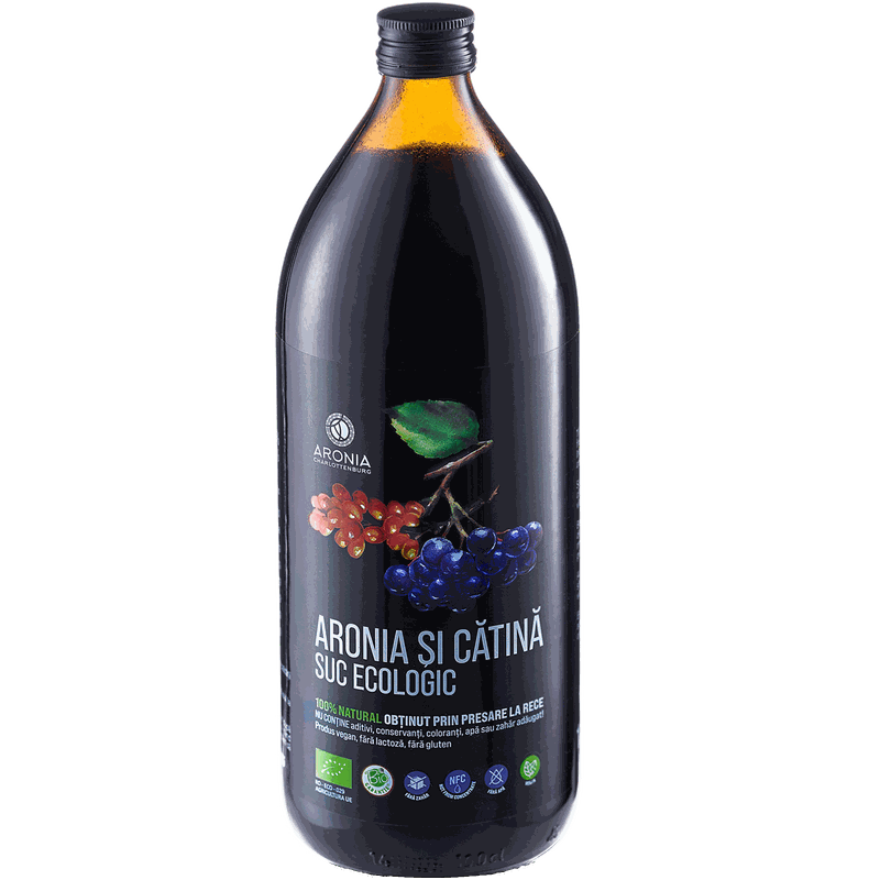 Aronia si Catina Suc Ecologic 1000ml Aronia Charlottenburg