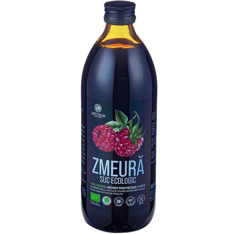 Zmeura Suc Ecologic 500ml Aronia Charlottenburg 500ml