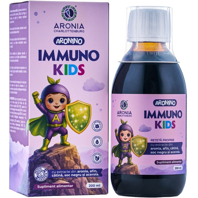 Immuno Kids Sirop pt Copii 200ml Aronia Charlottenburg