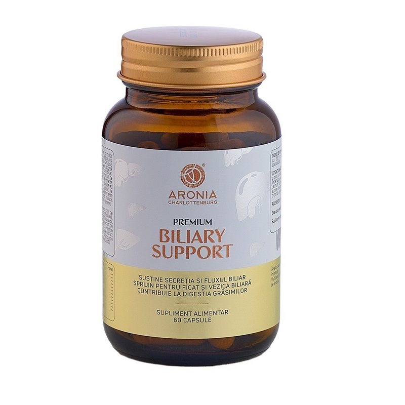 Premium Biliary Support x 60cps Aronia Charlottenburg