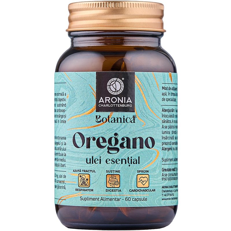 Oregano Botanica Ulei Esential x 60cps Aronia Charlottenburg