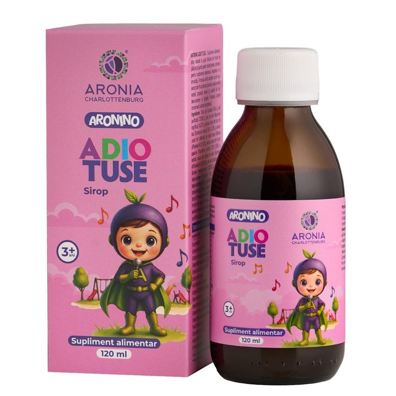 Aronino Adio Tuse Sirop +3a 120ml Aronia Charlottenburg