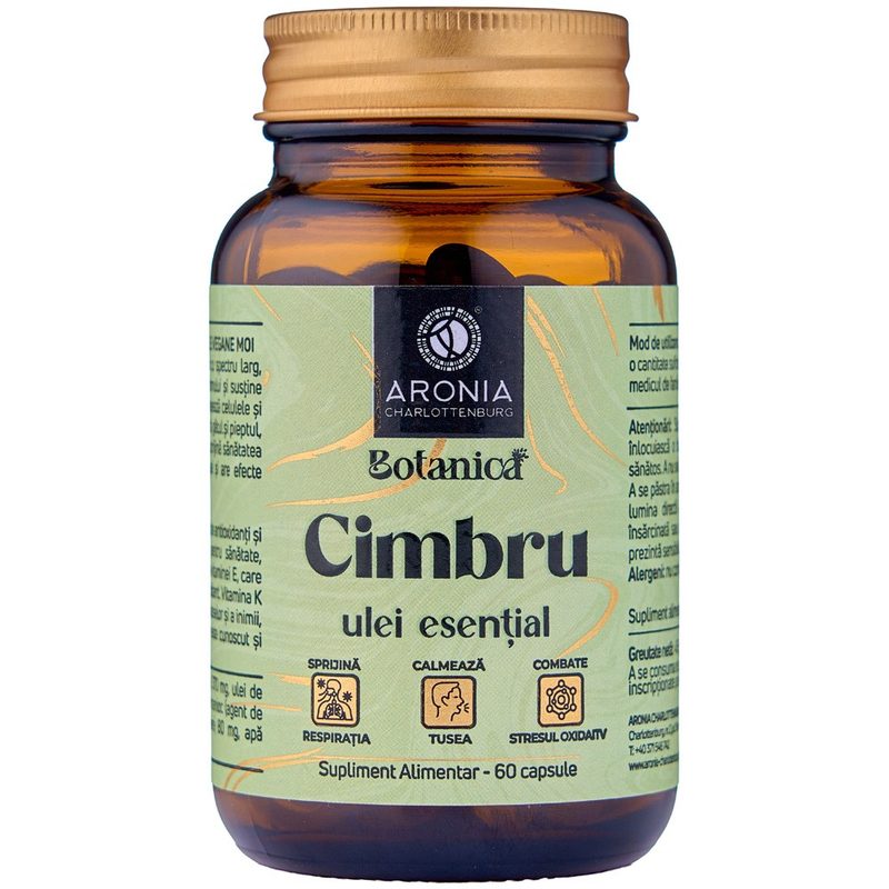 Cimbru Botanica Ulei Esential x 60cps Aronia Charlottenburg