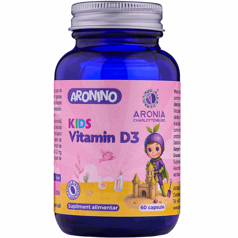 Aronino Kids Vitamin D3 x 60cpr mast Aronia Charlottenburg