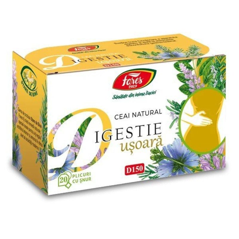 Fares Ceai Digestie Usoara D150 x 20plic