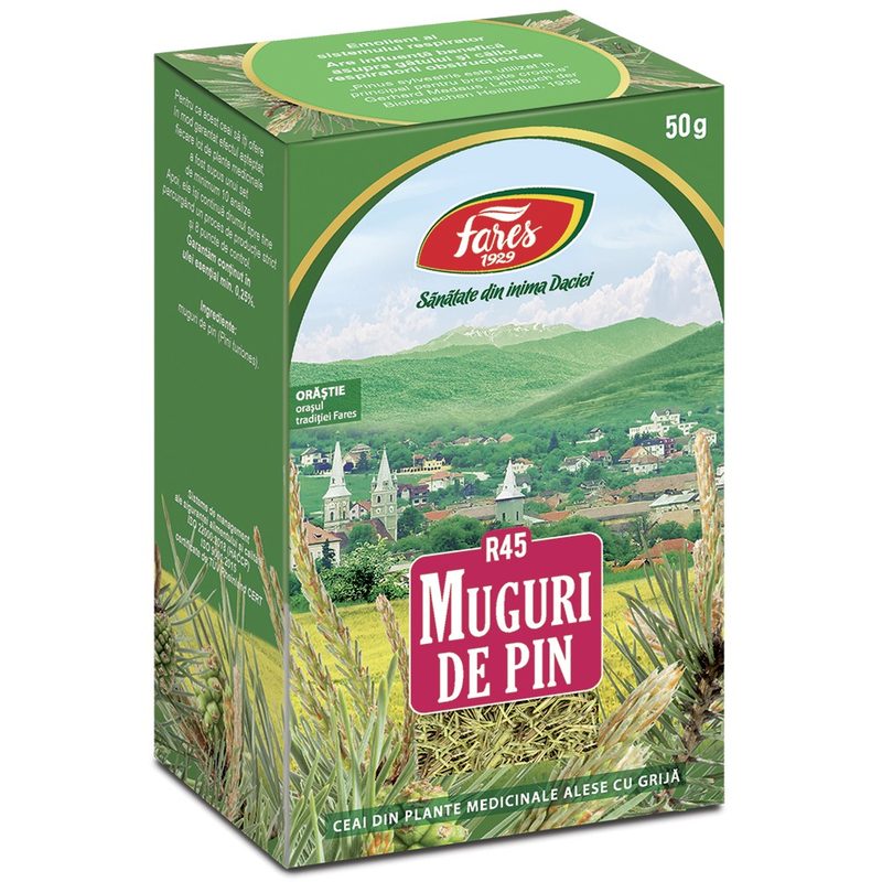 Fares Ceai Muguri de Pin R45 50g vrac
