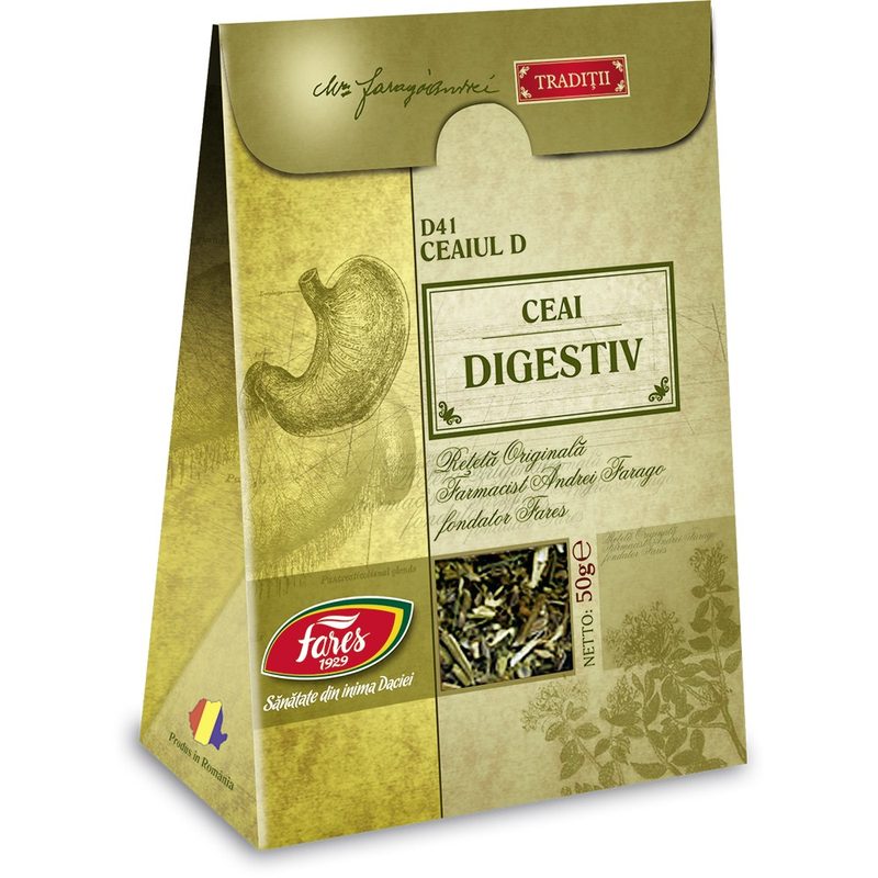 Fares Ceai D (digestiv) D41 50g vrac