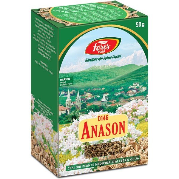 Fares Ceai Anason Fructe D146 50g vrac