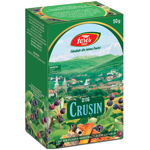 Fares Ceai Crusin Scoarta D116 50g vrac