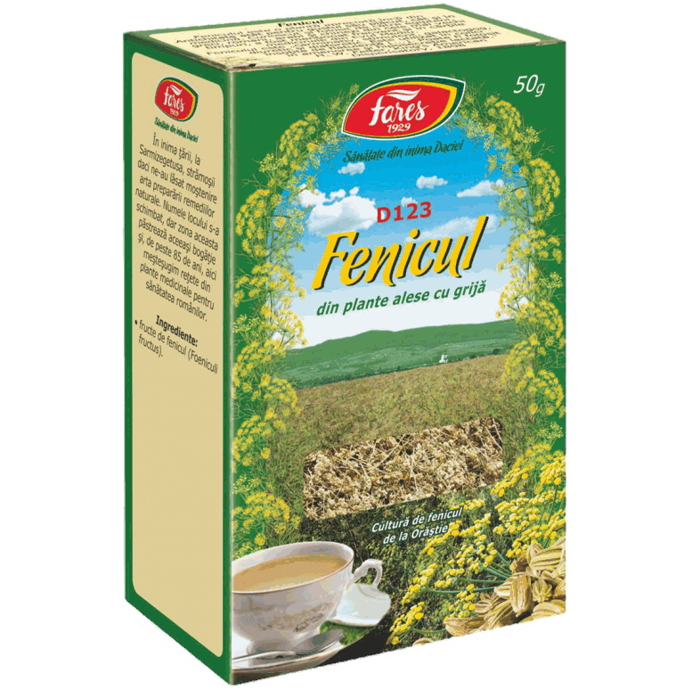 Fares Ceai Fenicul Fructe D123 50g vrac
