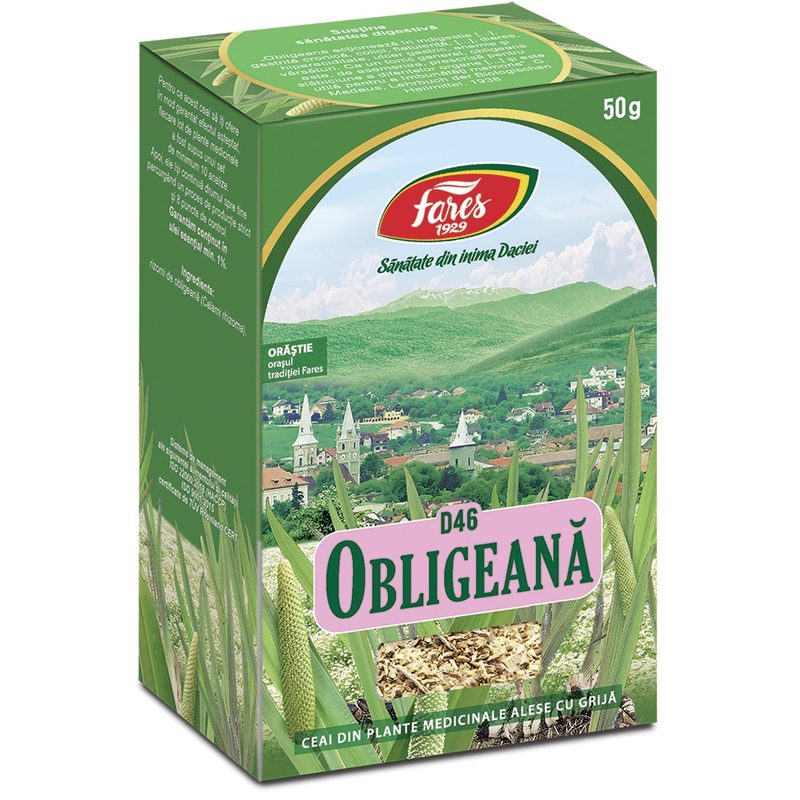 Fares Ceai Obligeana Radacina D46 50g vrac