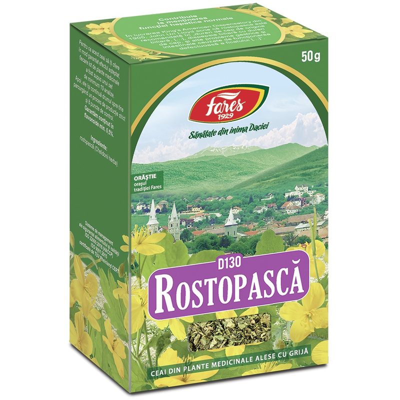 Fares Ceai Rostopasca D130 50g vrac