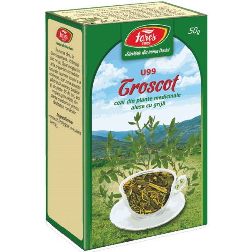 Fares Ceai Troscot Iarba U99 50g vrac