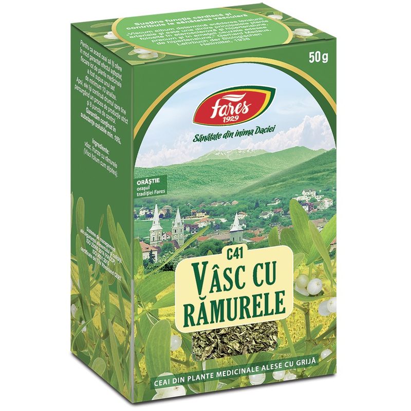 Fares Ceai Vasc cu Ramurele C41 50g vrac
