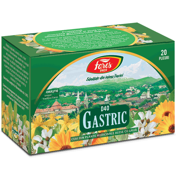 Fares Ceai Gastric D40 x 20plic