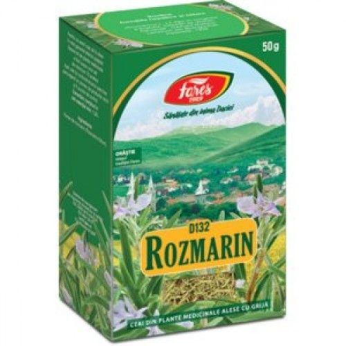 Fares Ceai Rozmarin Frunze D132 50g vrac