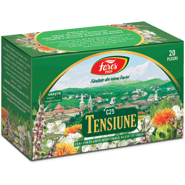 Fares Ceai Tensiune C25 x 20plic