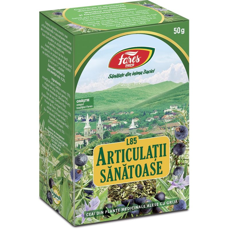 Fares Ceai Articulatii Sanatoase L85 50g vrac