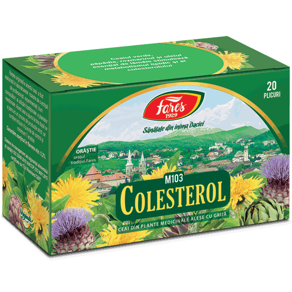 Fares Ceai Colesterol M103 x 20plic