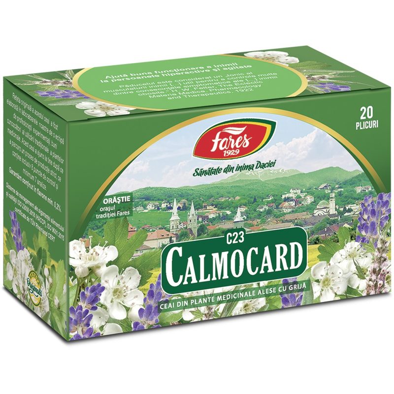 Fares Ceai Calmocard C23 x 20plic