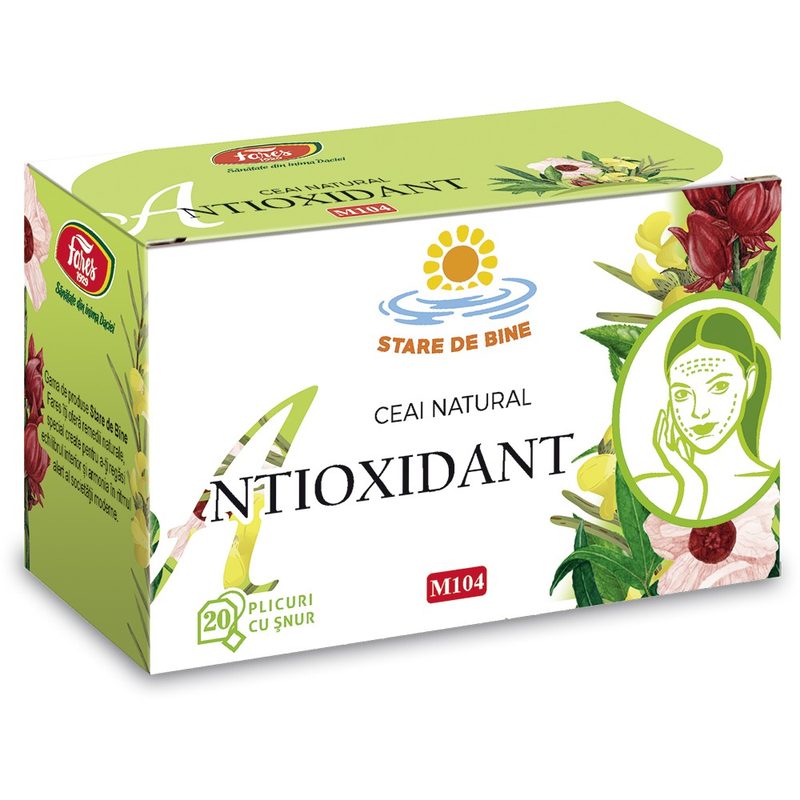 Fares Ceai Antioxidant M104 x 20plic