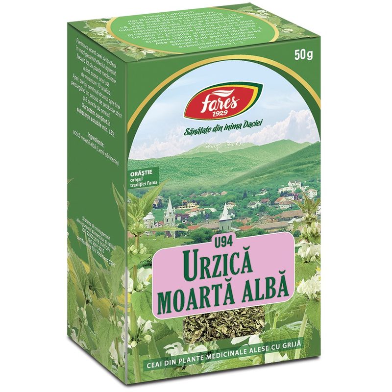 Fares Ceai Urzica Moarta Iarba U94 50g vrac