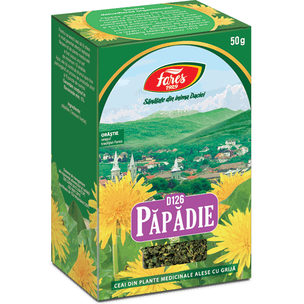 Fares Ceai Papadie Frunze D126 50g vrac