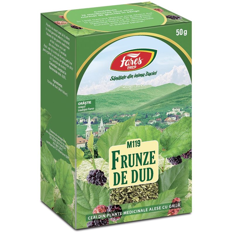 Fares Ceai Dud Frunze M119 50g vrac