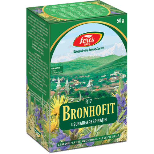 Fares Ceai Bronhofit R17 50g vrac
