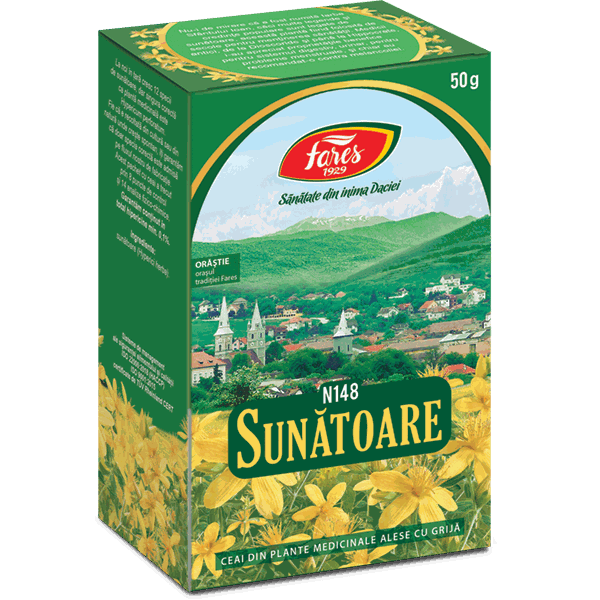 Fares Ceai Sunatoare N148 50g vrac