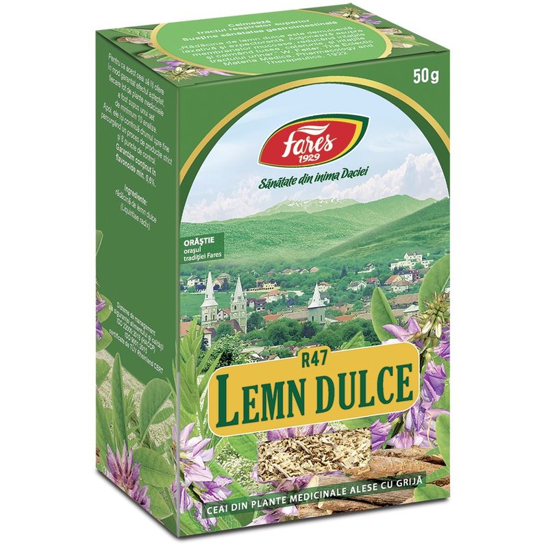 Fares Ceai Lemn Dulce Radacina R47 50g vrac