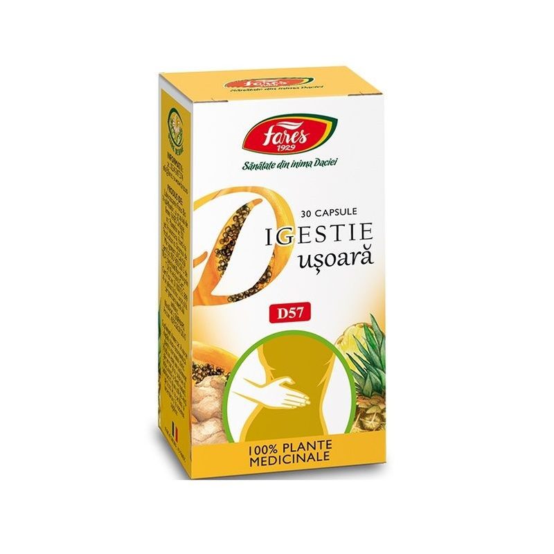 Fares Digestie Usoara D57 x 30cps