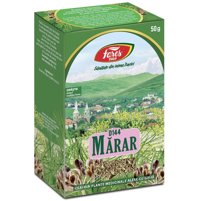 Fares Ceai Marar Fructe D144 50g vrac