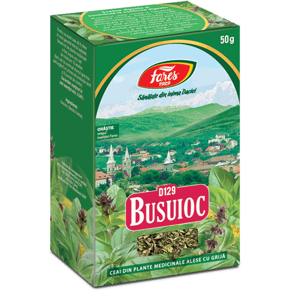 Fares Ceai Busuioc D129 50g vrac
