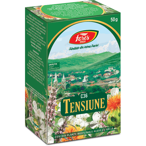 Fares Ceai Tensiune C36 50g vrac