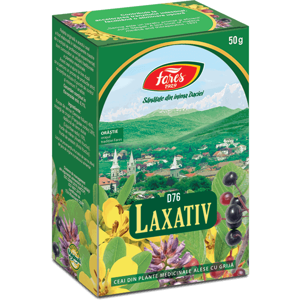 Fares Ceai Laxativ D76 50g vrac