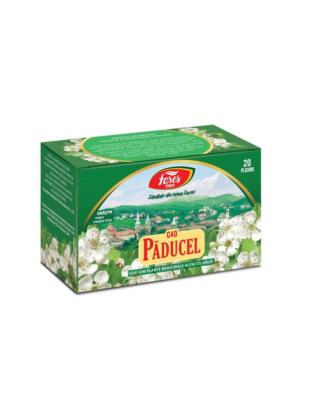 Fares Ceai Paducel cu Flori C40 x 20plic