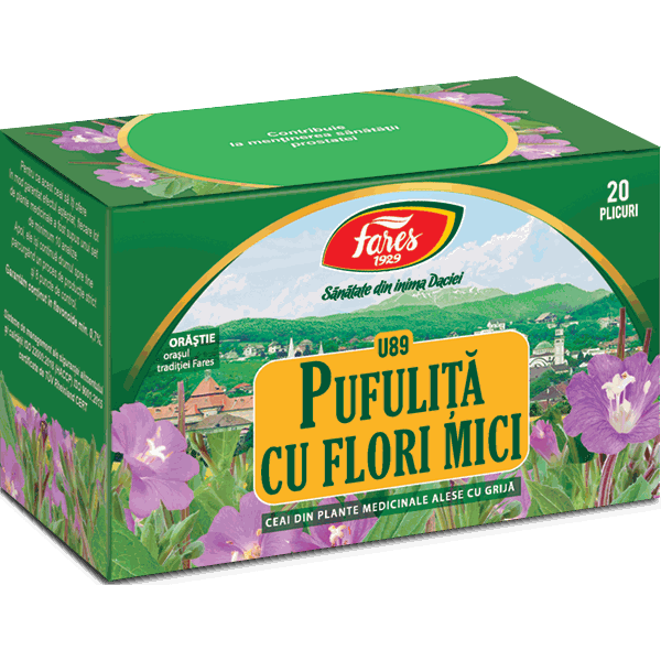 Fares Ceai Pufulita cu Flori Mici U89 x 20plic