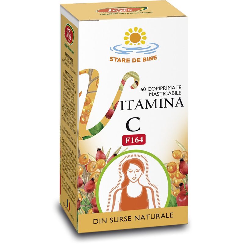 Fares Vitamina C 100 Naturala F164 x 60cpr mast