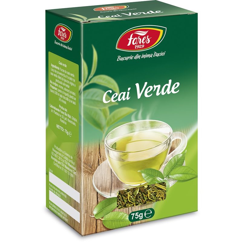 Fares Ceai Verde 75g vrac