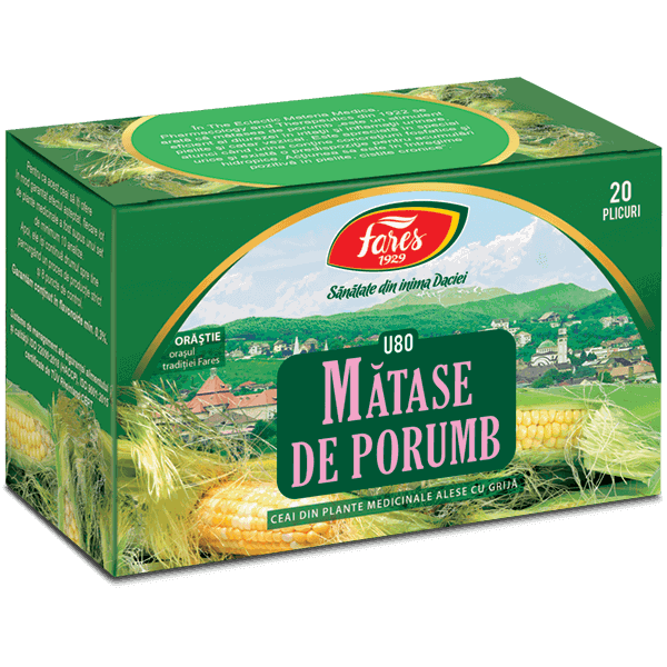 Fares Ceai Matase de Porumb U80 x 20plic