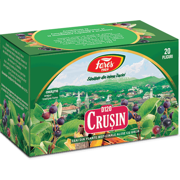 Fares Ceai Crusin D120 x 20plic