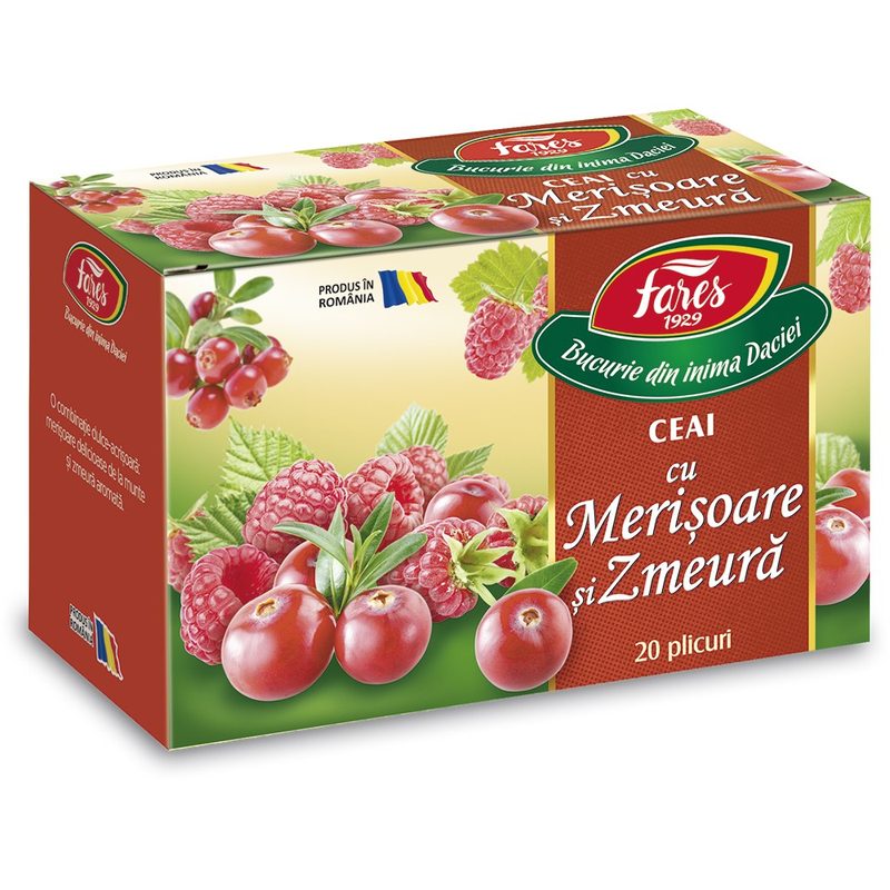 Fares Ceai Merisoare si Zmeura x 20plic