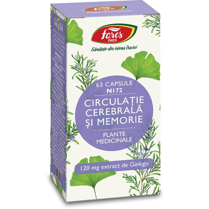 Fares Circulatie Cerebrala si Memorie N172 x 63cps