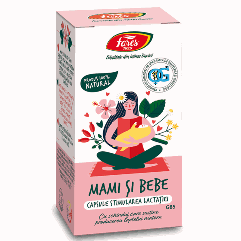 Fares Mami si Bebe Stimularea Lactatiei G85 x 60cps