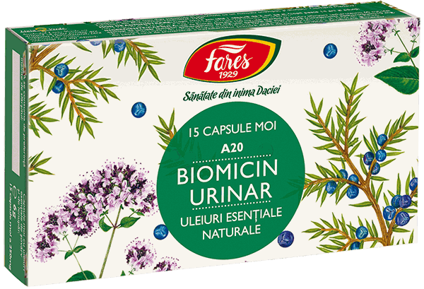 Fares Biomicin Urinar A20 x 15cps moi