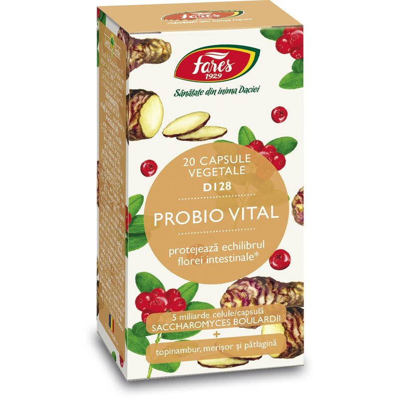 Fares Probio Vital D128 x 20cps vegetale